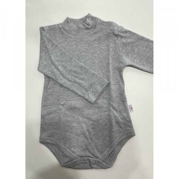 BODY LUPETTO NEONATO GRIGIO