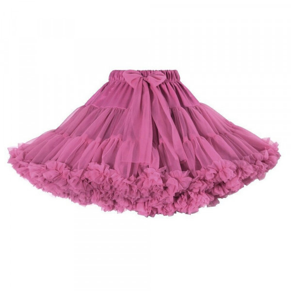 GONNA IN TULLE HEATHER PINK