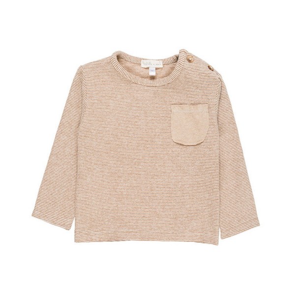 MAGLIETTA A RIGHE Beige