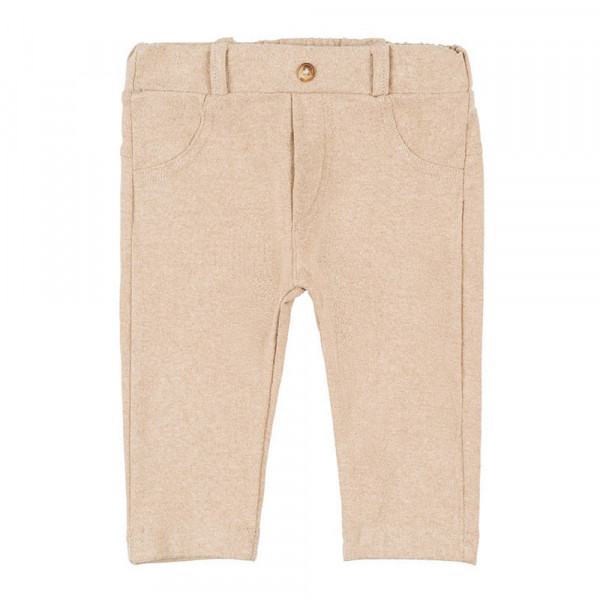 PANTALONE CON TASCHE Beige