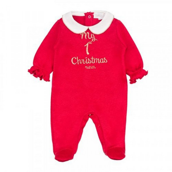 TUTINA CON COLLETTO "My first Christmas"