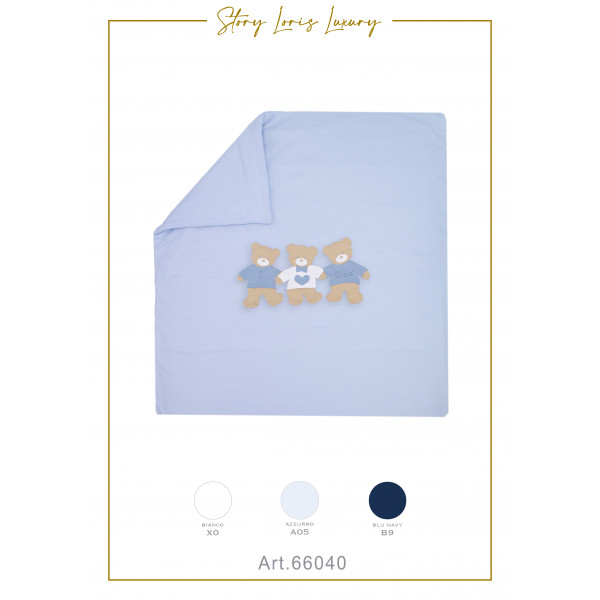 COPERTA JERSEY DAD & BABY