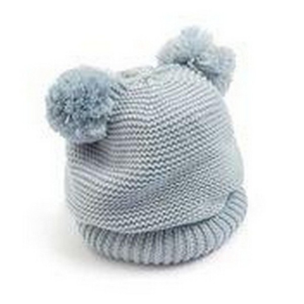 CAPPELLINO BAMBINO FATTO A MAGLIA, AZZURRO TAGLIA: L