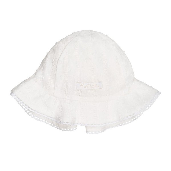 CAPPELLO JACQUARD BIANCO