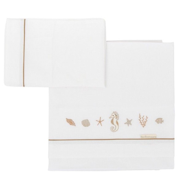 SET LENZUOLA 3PZ CULLA 50X80 OCEAN