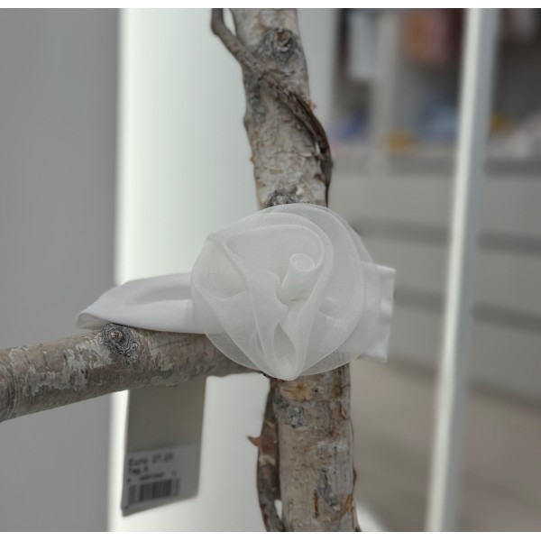 FASCETTA BABY CON FIORE BUFI