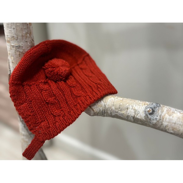 CAPPELLO IN MAGLIA CON POMPON MICOLINO