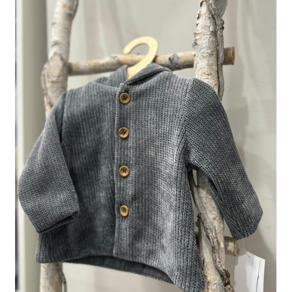 CARDIGAN IN PURA LANA BABY VIP