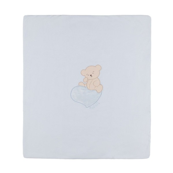 COPERTA CON ORSO SU CUORE