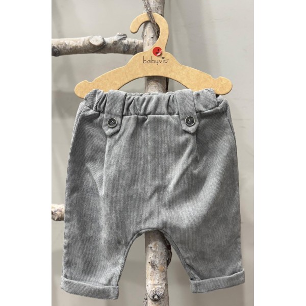 PANTALONE IN VELLUTO BABY VIP