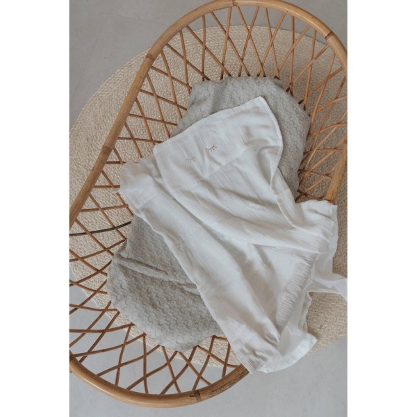 LENZUOLA PER LETTINO 110x140cm, CON FEDERA - White Sleepy