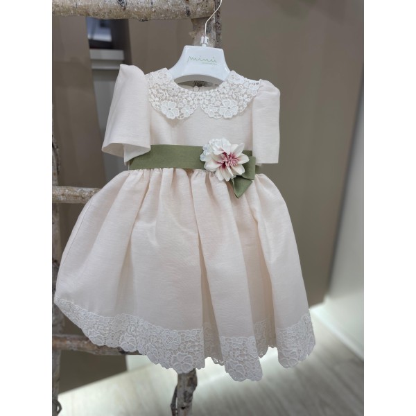 ABITO CON FIORE CERIMONIALE MINU'