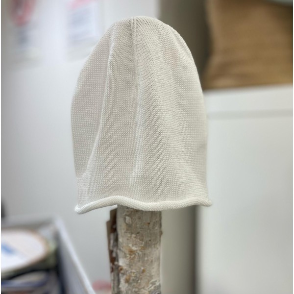 CAPPELLINO NASCITA UNISEX IN PURO COTONE BIO MAGLIFICIO DI VERONA