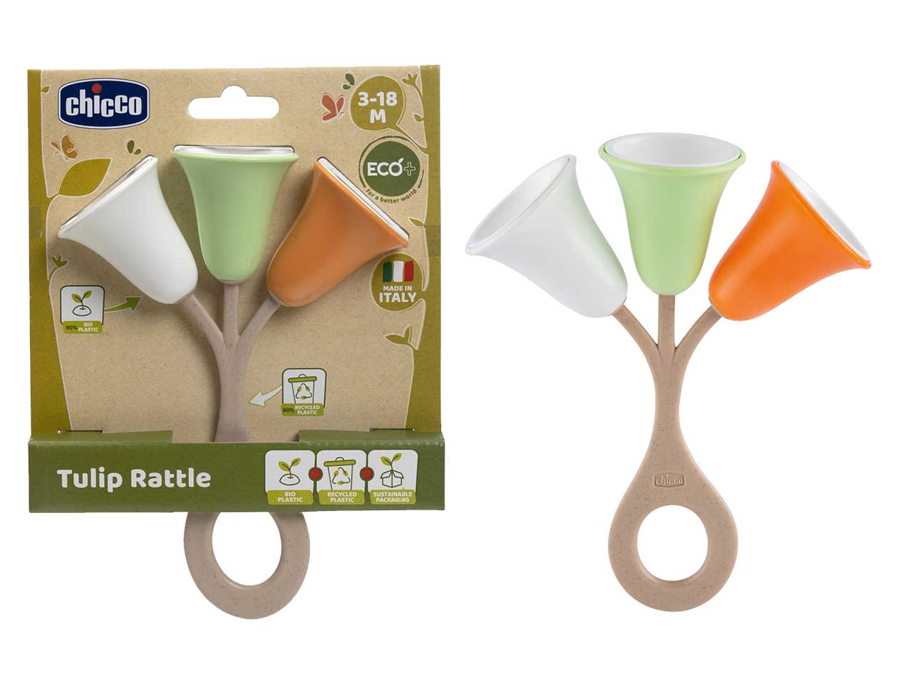 GIOCO TULIPANO SONORO ECO+ CHICCO