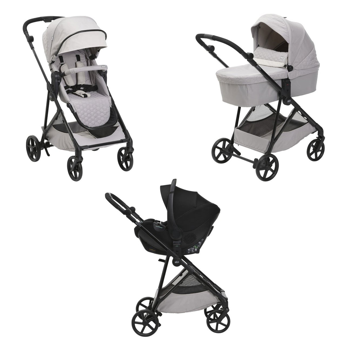 TRIO SEETY CON KORY ESSENTIAL - FLORENCE BEIGE