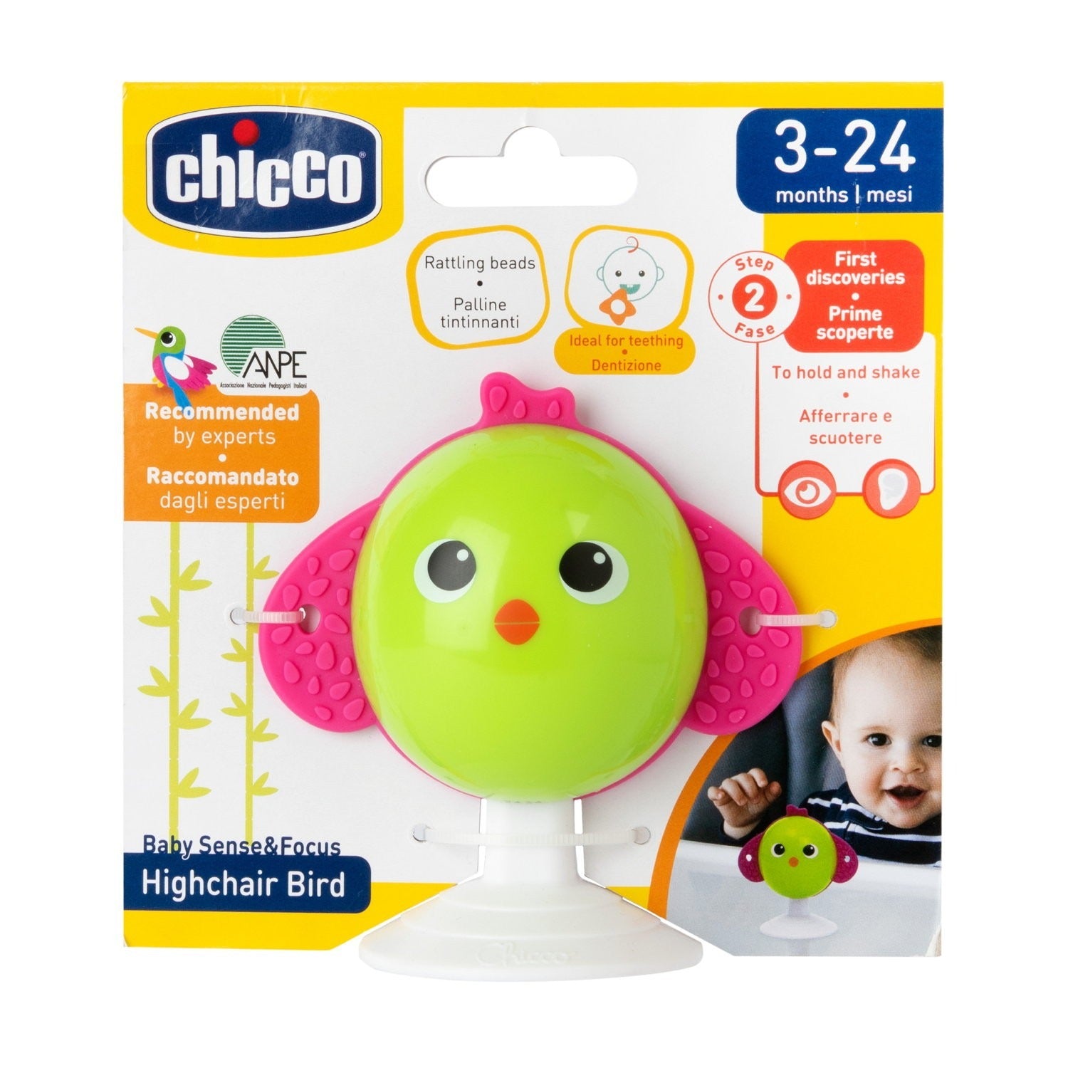 GIOCO SEGGIOLONE BABY SENSE&FOCUS UCCELLINO CHICCO