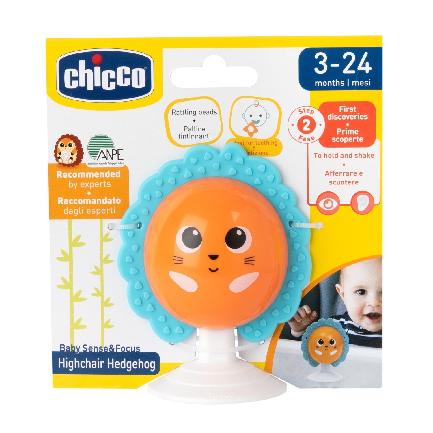 GIOCO SEGGIOLONE BABY SENSE&FOCUS RICCIO CHICCO