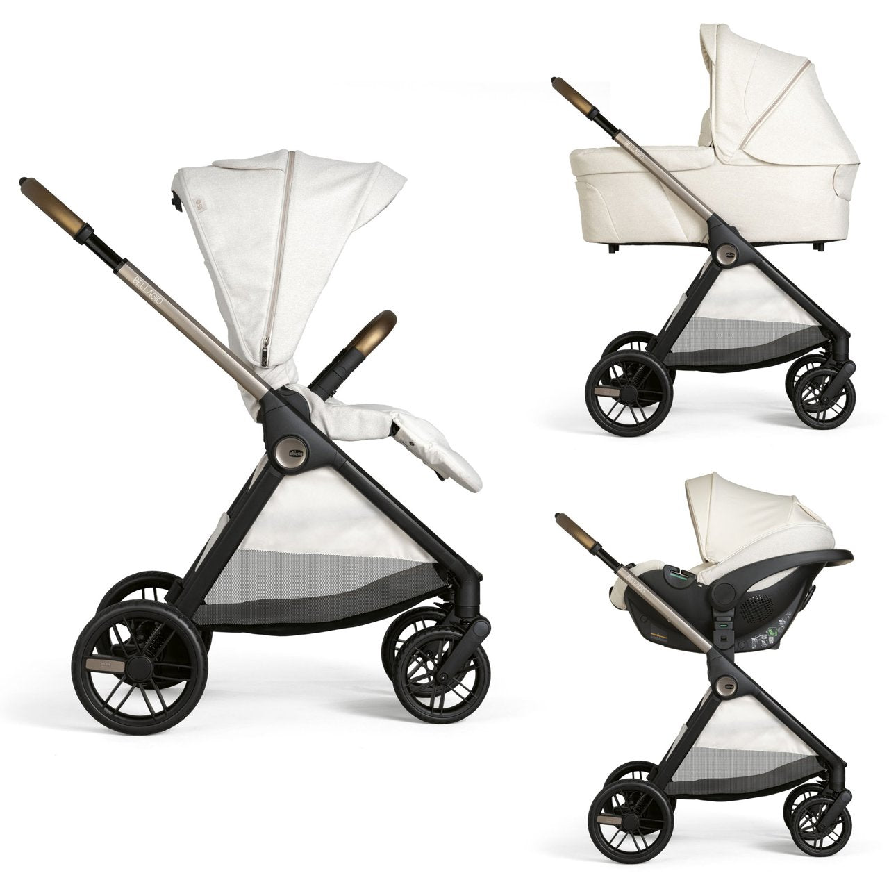 TRIO BELLAGIO FLEXI CHICCO CON KORI PLUS- AMBER GLOW