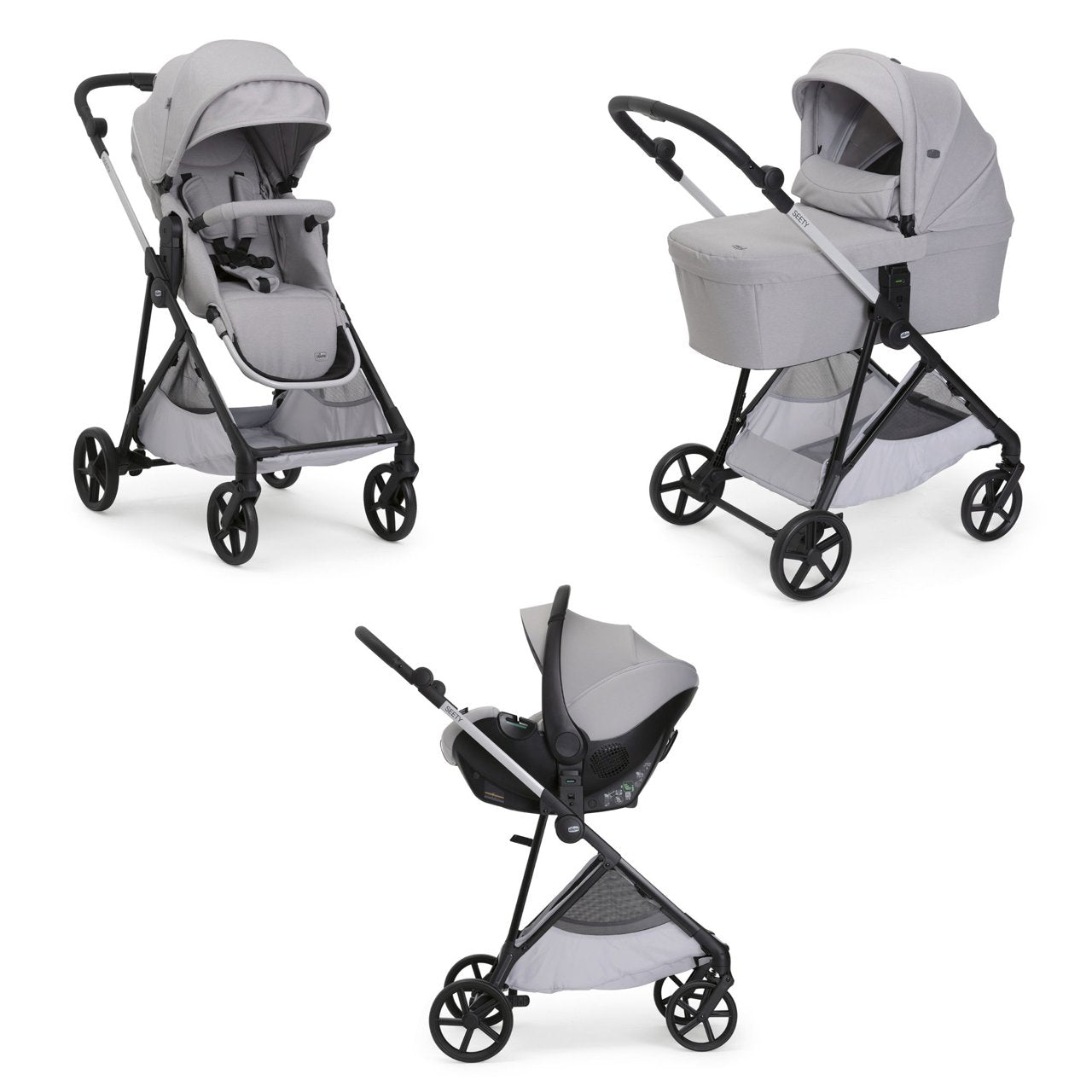 TRIO SEETY 2 CON KORY ESSENTIAL CHICCO