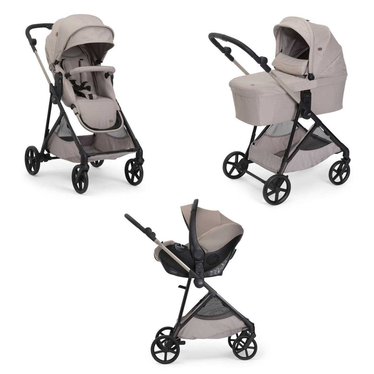 TRIO SEETY 2 CON KORY ESSENTIAL CHICCO