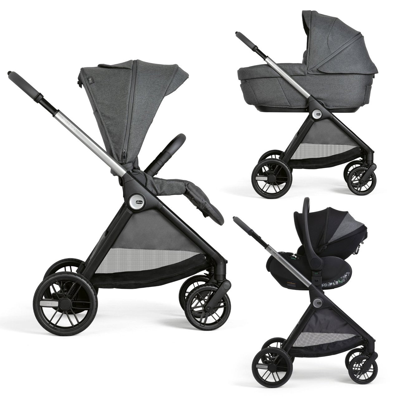 TRIO BELLAGIO 2 GRAN COMFORT CON FIRST SEAT RECLINE CHICCO