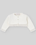 CARDIGAN NEONATA CON PIZZO PAZ RODRIGUEZ