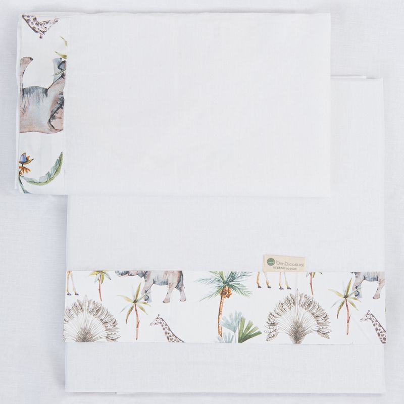 SET LENZUOLA 3PZ CULLA 50X80 AFRICA