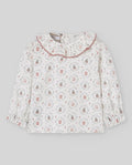 BLUSA MANICA LUNGA CON STAMPA FLOREALE PAZ RODRIGUEZ