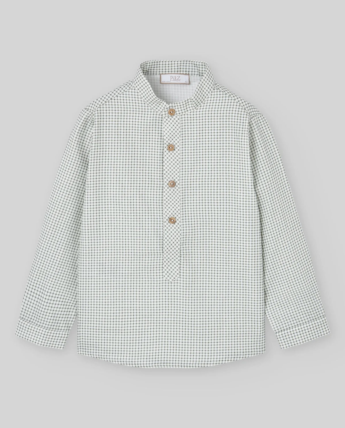 CAMICIA MANICA LUNGA A QUADRI PAZ RODRIGUEZ