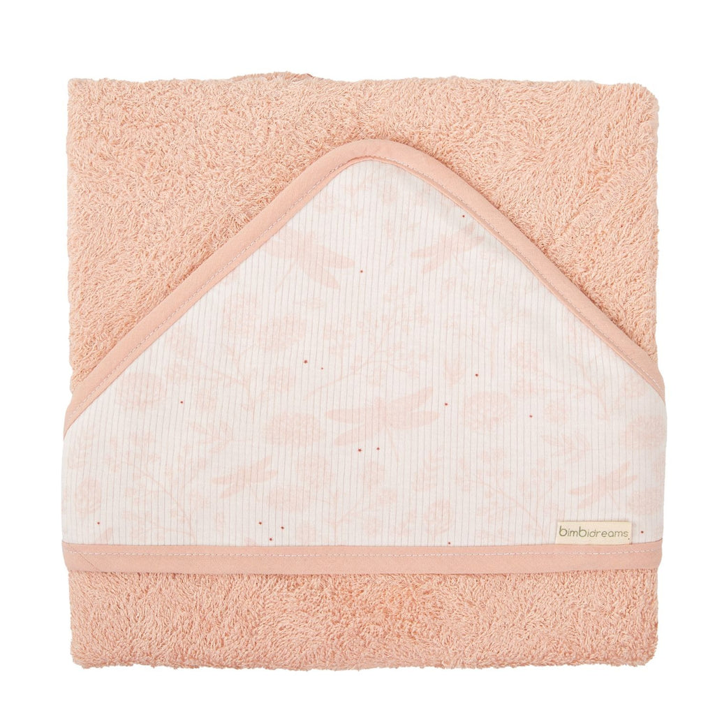 PONCHO CON CAPPUCCIO 100X100 DAFNE BIMBIDREAMS