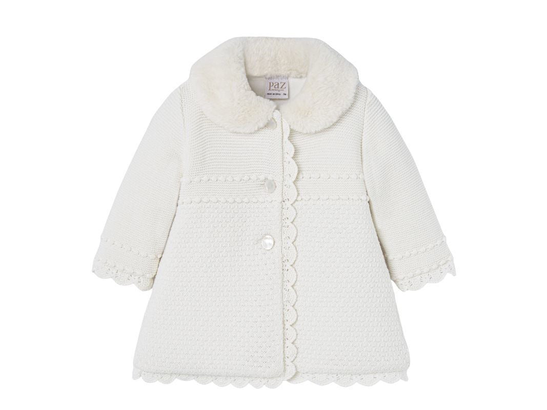 CAPPOTTO BAMBINA IN LANA PAZ RODRIGUEZ