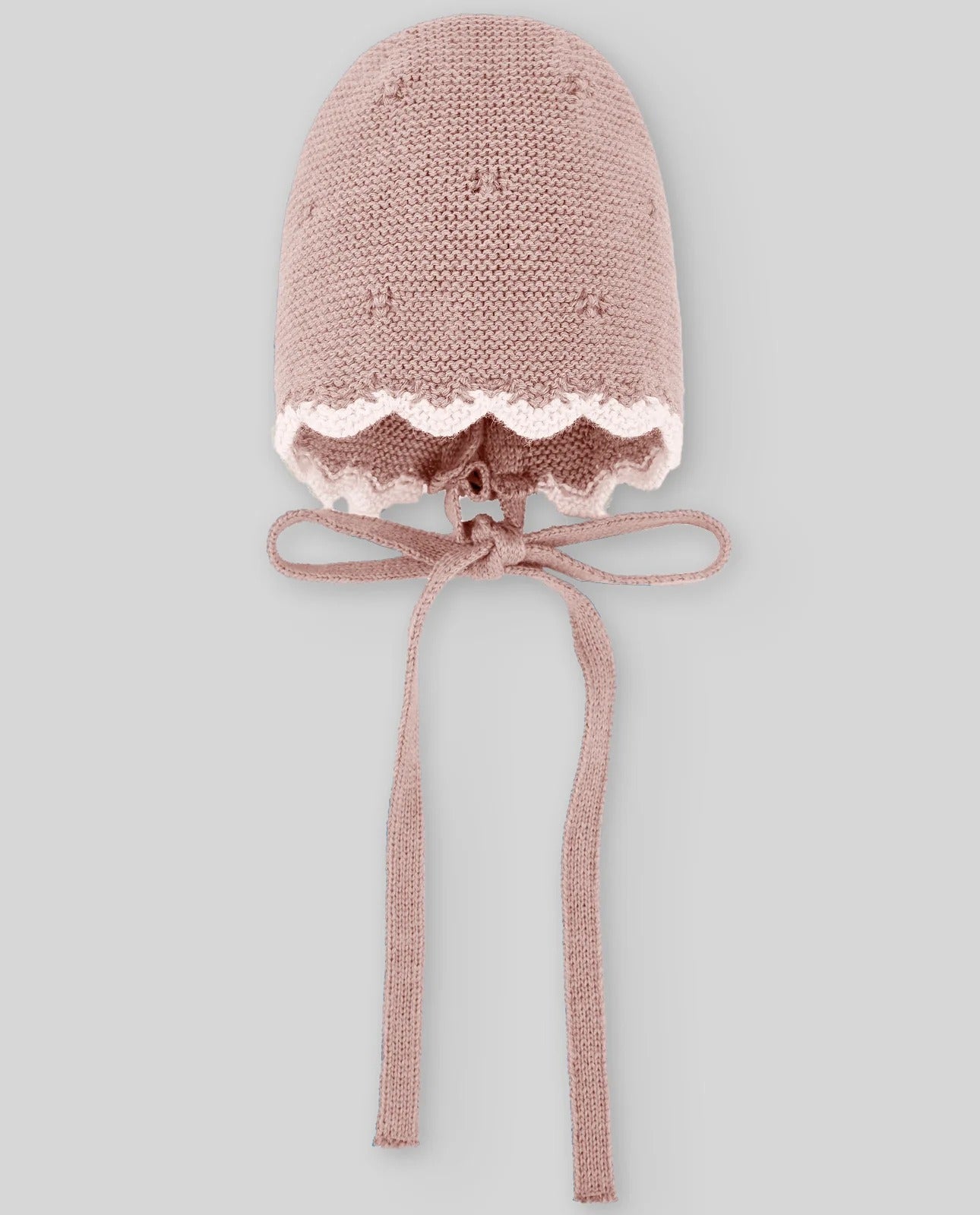 CUFFIA NEONATA COTONE CASHMERE QUINTA PAZ RODRIGUEZ