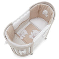 SET LENZUOLA OVALE 3 PZ JOLIE CHOCO