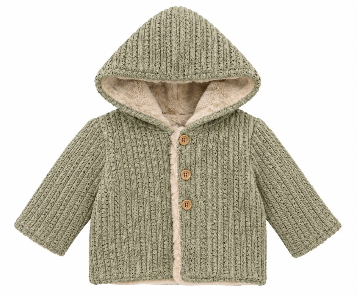 CARDIGAN IN MAGLIA CON CAPPUCCIO MAC ILLUSION