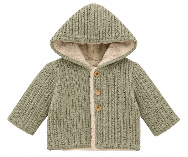 CARDIGAN IN MAGLIA CON CAPPUCCIO MAC ILLUSION