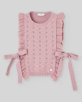 GILET IN MAGLIA CON FIOCCHETTI PAZ RODRIGUEZ