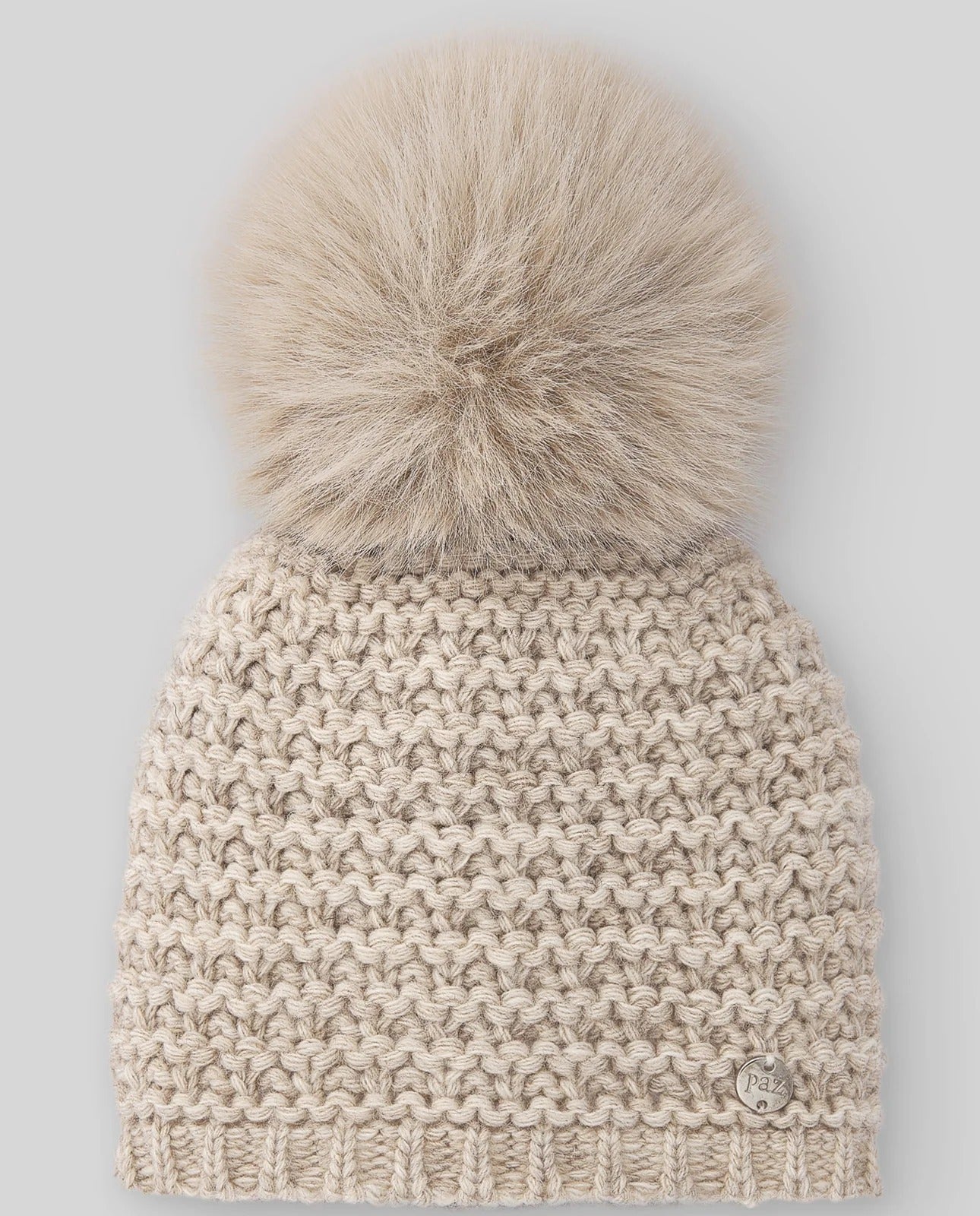 CAPPELLINO IN MAGLIA CO PON PON PAZ RODRIGUEZ