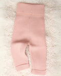PANTALONI IN MAGLIA COSTINA NEONATI IN PURA LANA MERINO MAGLIFICIO DI VERONA