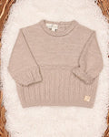 MAGLIA CON COLLETTO NEONATO IN PURA LANA MERINO EXTRAFINE MAGLIFICIO DI VERONA