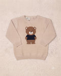 MAGLIA ORSETTO UNISEX IN PURA LANA MERINO MAGLIFICIO DI VERONA