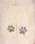 PANTALONE ZAMPE NEONATI IN PURA LANA MERINO ULTRAFINE MAGLIFICIO DI VERONA