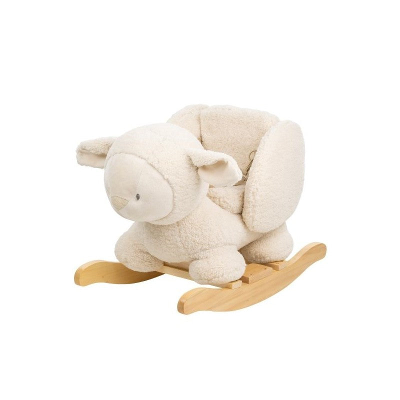 DONDOLO CAVALCABILE TEDDY PECORA BIANCA NATTOU