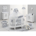 SET OVALE PELUCHE GREY ITALBABY