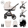 TRIO BIANCA LORELLI CON SEGGIOLINO ARIA LUXE