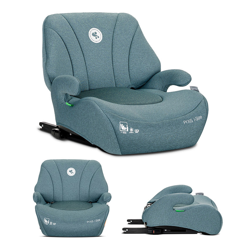 SEGGIOLINO AUTO PYXIS ISOFIX 125-150 CM I-SIZE, RIALZO CON BRACCIOLI LORELLI