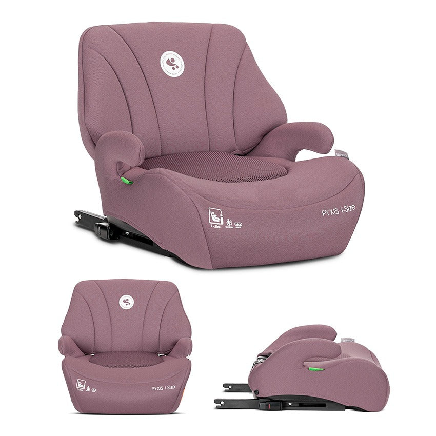 SEGGIOLINO AUTO PYXIS ISOFIX 125-150 CM I-SIZE, RIALZO CON BRACCIOLI LORELLI