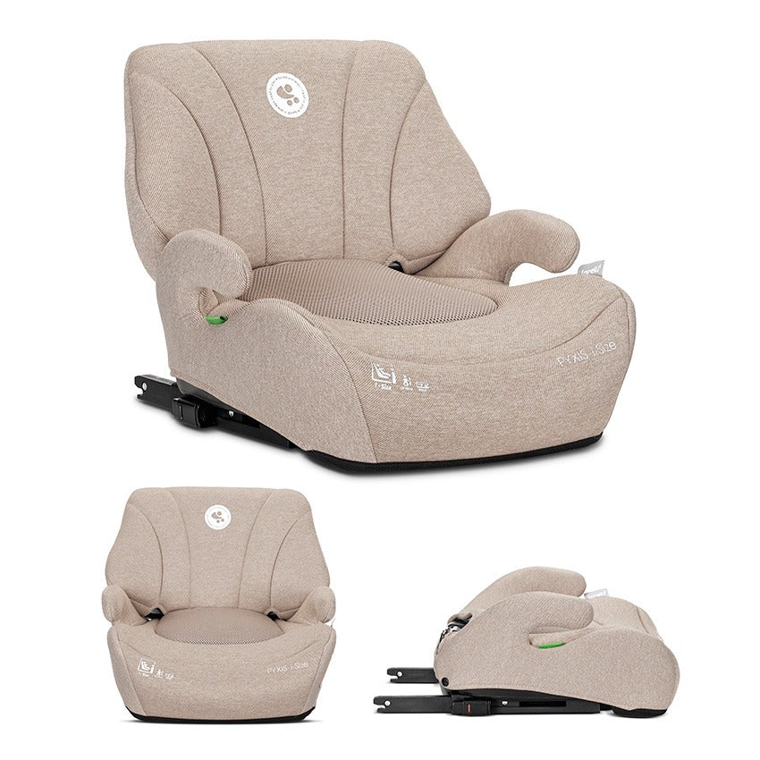 SEGGIOLINO AUTO PYXIS ISOFIX 125-150 CM I-SIZE, RIALZO CON BRACCIOLI LORELLI