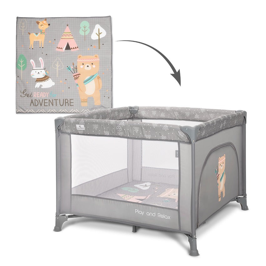 BOX CON MATERASSO PLAY N RELAX LORELLI