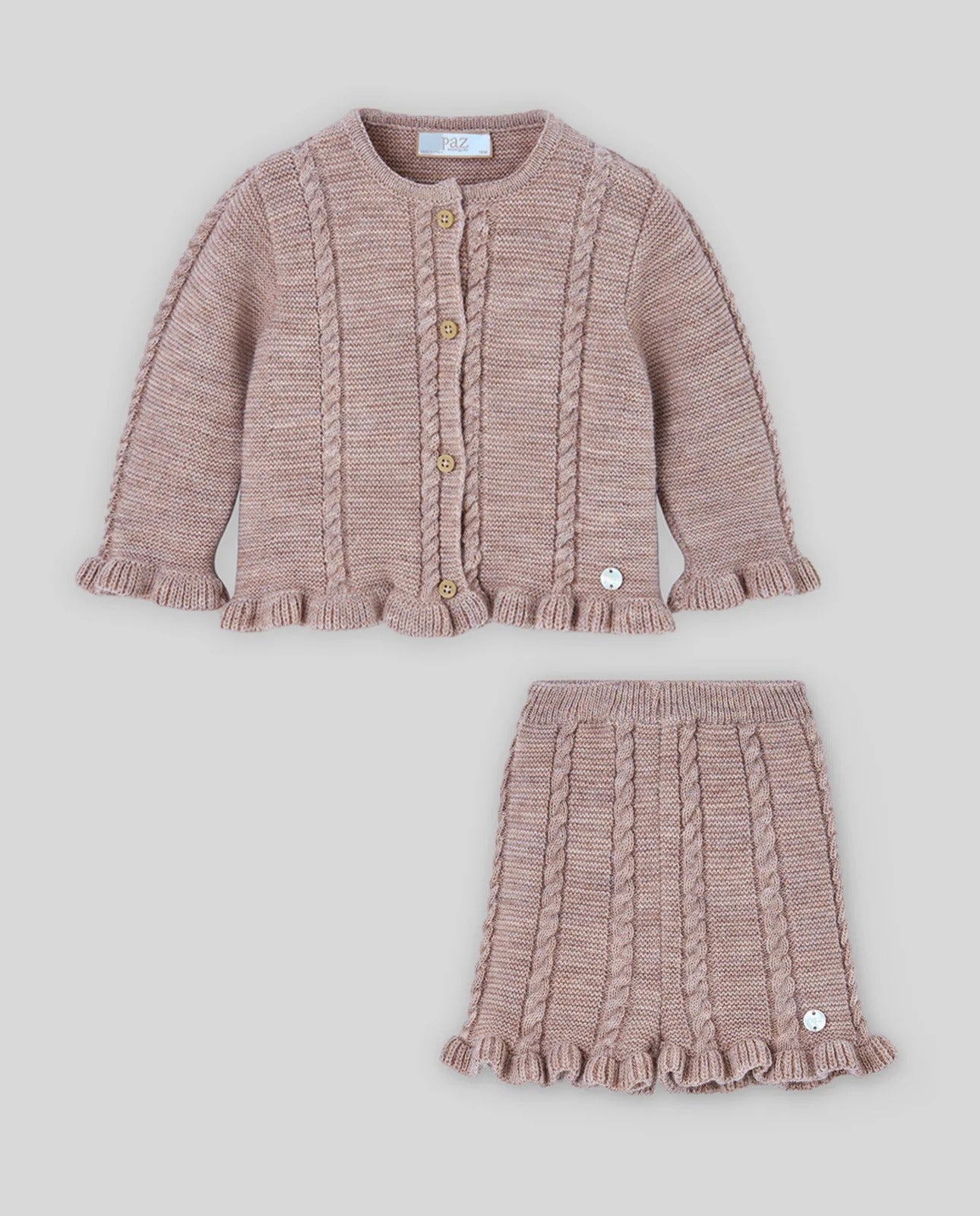COMPLETO DUE PEZZI IN MAGLIA PAZ RODRIGUEZ