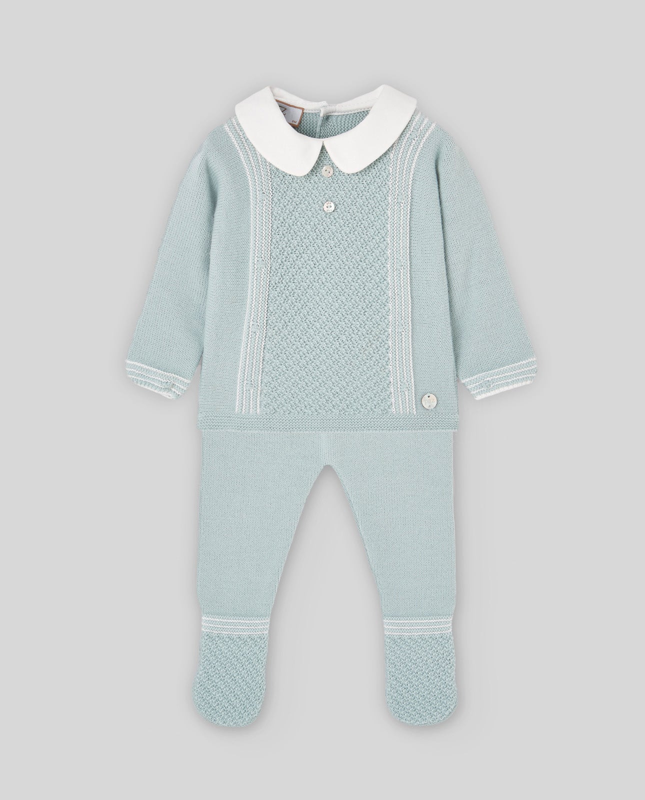 COMPLETO IN MAGLIA CON COLLETTO TONDO PAZ RODRIGUEZ